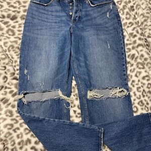Abercrombie and fitch 90s baggy low rise curve love jeans